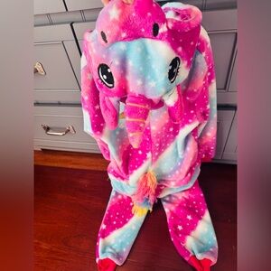 Unicorn Onesie!!! Size 4-6